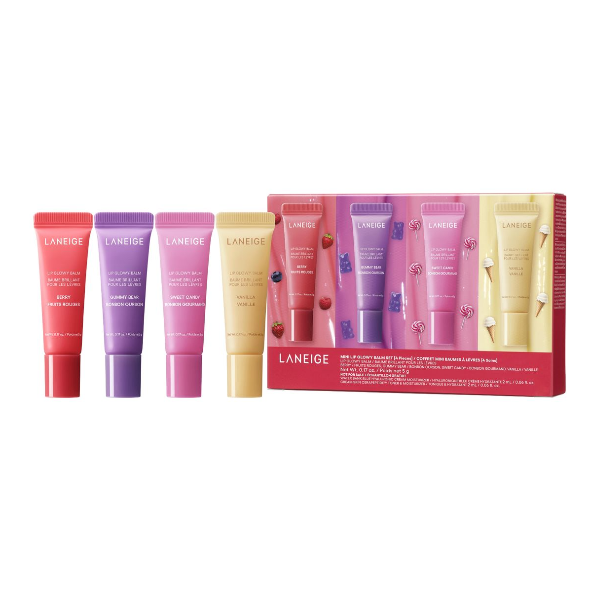 Laneige - Mini Lip Glowy Balm Set
