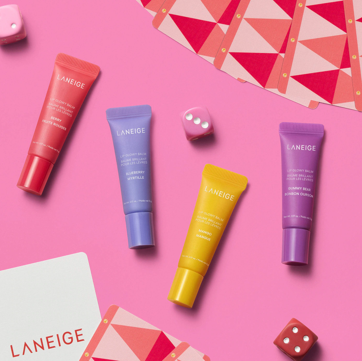 Laneige - Glowy Lip Minis Lip Treatment Gift Set